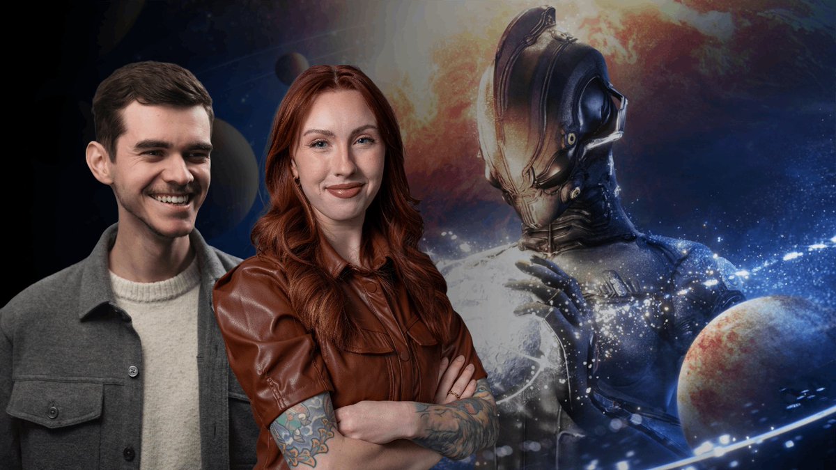 Ahead of #tennocon2025 I had a chance to sit down with <a href="/moitoi/">Megan Everett</a> and <a href="/WarframeZach/">Zach McKone</a> about all things <a href="/PlayWarframe/">WARFRAME</a>! Looking, Dinoframes, and more. Link in comments.