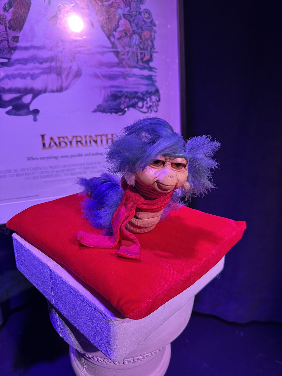 FredMalmberg's tweet image. Saw Brian Henson’s Puppet Up show. Fun!