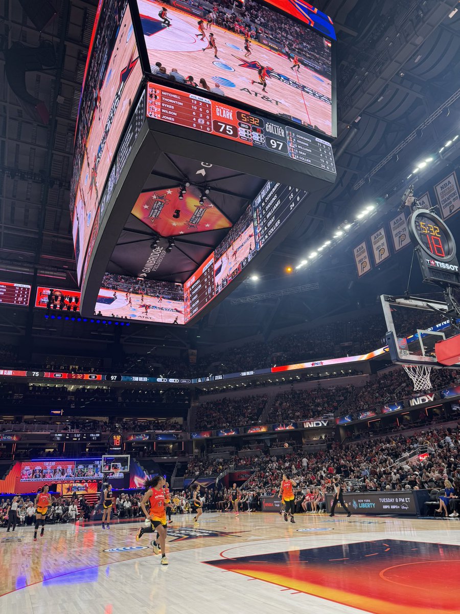 KalenIJackson's tweet image. Such a fun night. Indy you did an amazing job with the @wnba All-Star game!!!