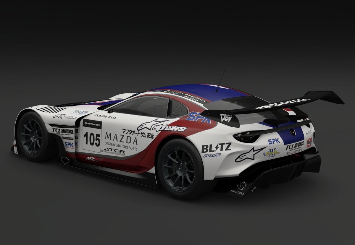 JEGT 2025 グランプリシリーズ
スプリントレース Rd.2

ハイパースプリントとセミ耐久レースが開催されます🏁

#105 SPK e-SPORT Racing with TC CORSE 
予選 7位

#54 MAZDA SPIRIT RACING with TC CORSE 予選 8位

ご声援よろしくお願いします🙇‍♀️

#spkesportracing 
#TCR #CBP #BLITZ #alpinestars