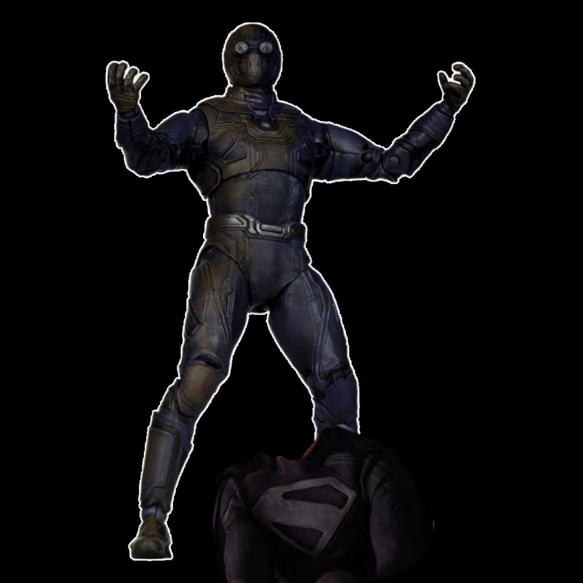 TheUltramanDCU's tweet image. BAD DOG BITE MY FOOT, BUT ME ESCAPED WITH A SUIT
#Supershit ME STOLE YOUR SUIT
@Supermandc01 JEJEJE ME AM EVILITO