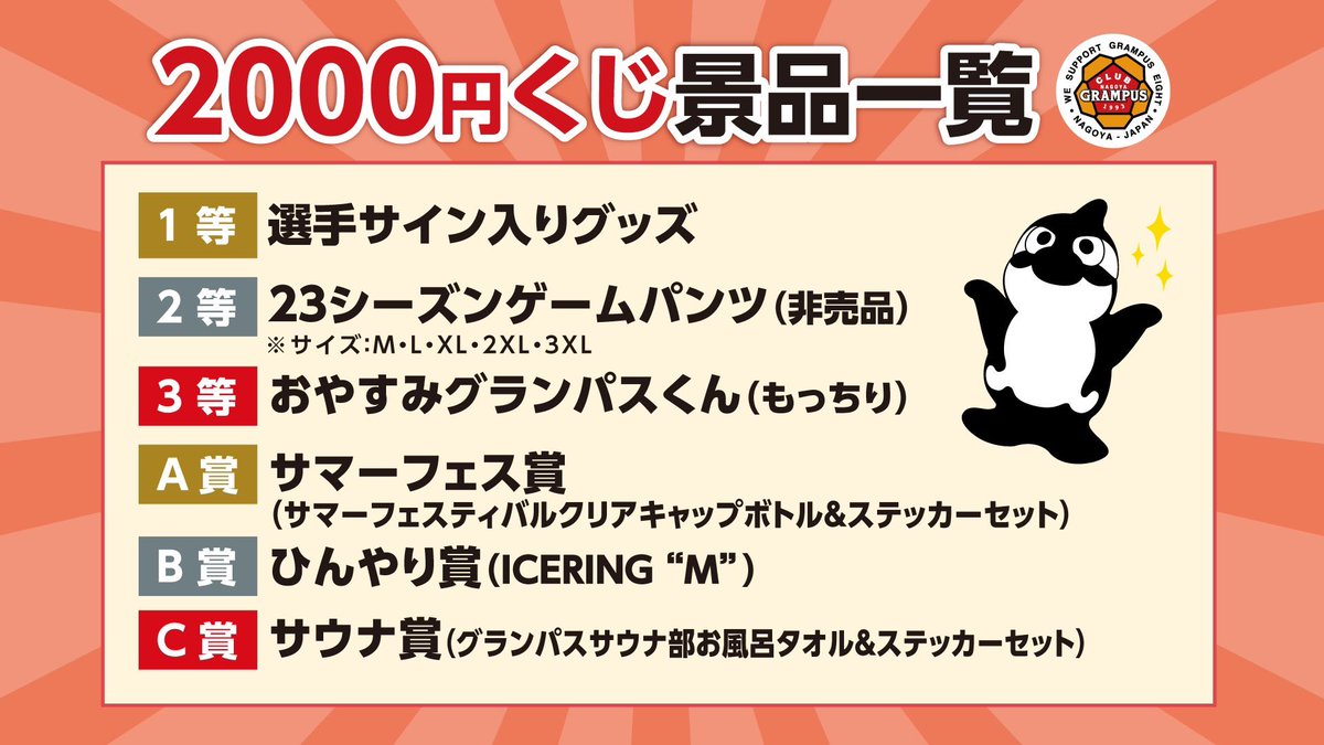 名古屋グランパス グッズ担当 (@nge_goods) / X