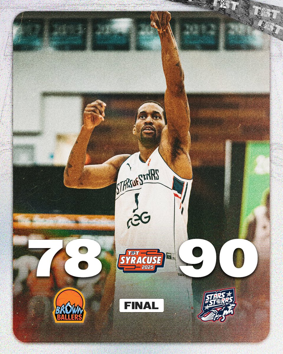 TBT (@thetournament) on Twitter photo .<a href="/starsofstorrs/">The Stars of Storrs</a> outlast the great shooting from Brown Ballers to get the 1st round win! .<a href="/starsofstorrs/">The Stars of Storrs</a> outlast the great shooting from Brown Ballers to get the 1st round win!