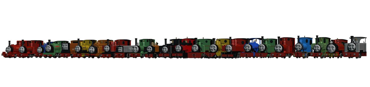 I hope everyone enjoyed the take on the MSR &amp; SR Engines in a S4 format; here they all are together in one shot. There won't be too many posts since I am currently working on a project that I will showcase in the same format as this one. 
 Thanks to JefforyKnightVA for the help