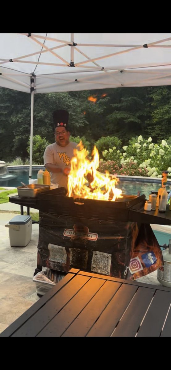 FERChatterjee's tweet image. Thanks to everyone for the wonderful birthday wishes. It was a perfect day with family, friends…and home hibachi!