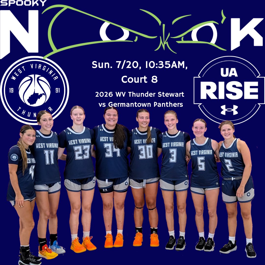 Lucie Cline (@luciecline2026) on Twitter photo <a href="/2026thunderstew/">2026 West Virginia Thunder UAA RISE</a> is 2-1 so far at the <a href="/UARiseGirls/">UA Rise Girls I Basketball</a> Finals in PA! Next up tomorrow at 10:35! Come check us out!
<a href="/BigRedsGBB/">The Parkersburg Big Reds GBB</a> <a href="/wvprepbb/">WV Prep Basketball</a> <a href="/PGHWestVirginia/">Prep Girls Hoops West Virginia</a>
<a href="/LFlanagan_2026/">Lauren Flanagan</a> <a href="/ellagrace2026/">EG Saunders 2026</a> <a href="/karsonljones/">Karson Jones</a> <a href="/porter_ken36992/">Kennedy Porter</a> <a href="/francesguice03/">Frances Guice</a> <a href="/emmalarkin2026/">Emma Larkin</a> <a href="/kennedy2stewart/">Kennedy Stewart</a> <a href="/2026thunderstew/">2026 West Virginia Thunder UAA RISE</a> is 2-1 so far at the <a href="/UARiseGirls/">UA Rise Girls I Basketball</a> Finals in PA! Next up tomorrow at 10:35! Come check us out!
<a href="/BigRedsGBB/">The Parkersburg Big Reds GBB</a> <a href="/wvprepbb/">WV Prep Basketball</a> <a href="/PGHWestVirginia/">Prep Girls Hoops West Virginia</a>
<a href="/LFlanagan_2026/">Lauren Flanagan</a> <a href="/ellagrace2026/">EG Saunders 2026</a> <a href="/karsonljones/">Karson Jones</a> <a href="/porter_ken36992/">Kennedy Porter</a> <a href="/francesguice03/">Frances Guice</a> <a href="/emmalarkin2026/">Emma Larkin</a> <a href="/kennedy2stewart/">Kennedy Stewart</a>