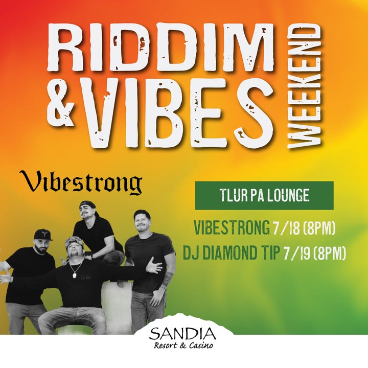 Riddim &amp; Vibes Weekend continues tonight with DJ Diamond Tip at Tlur Pa! 🎶

Dance to reggae, ska, and dancehall jams 'til midnight! 💃🌙