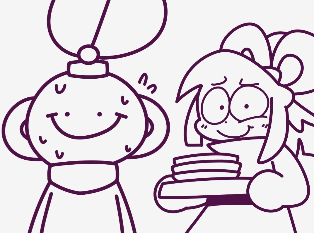 ThatNerdyRobo's tweet image. Been distracted with Bananza lately, my bad. More art's coming soon, I swear