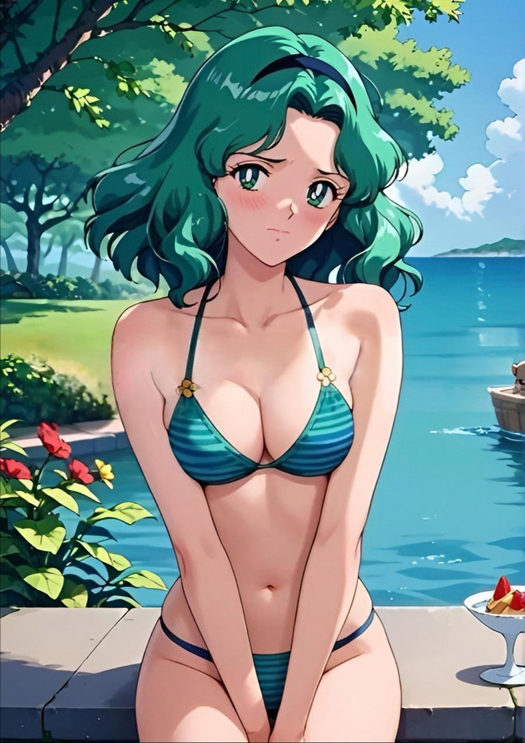三愛水着 ビキニ　セーラームーン風　ネイビー Amazon.co.jp: 美少女戦士セーラームーンつなぎ水着女性水着で