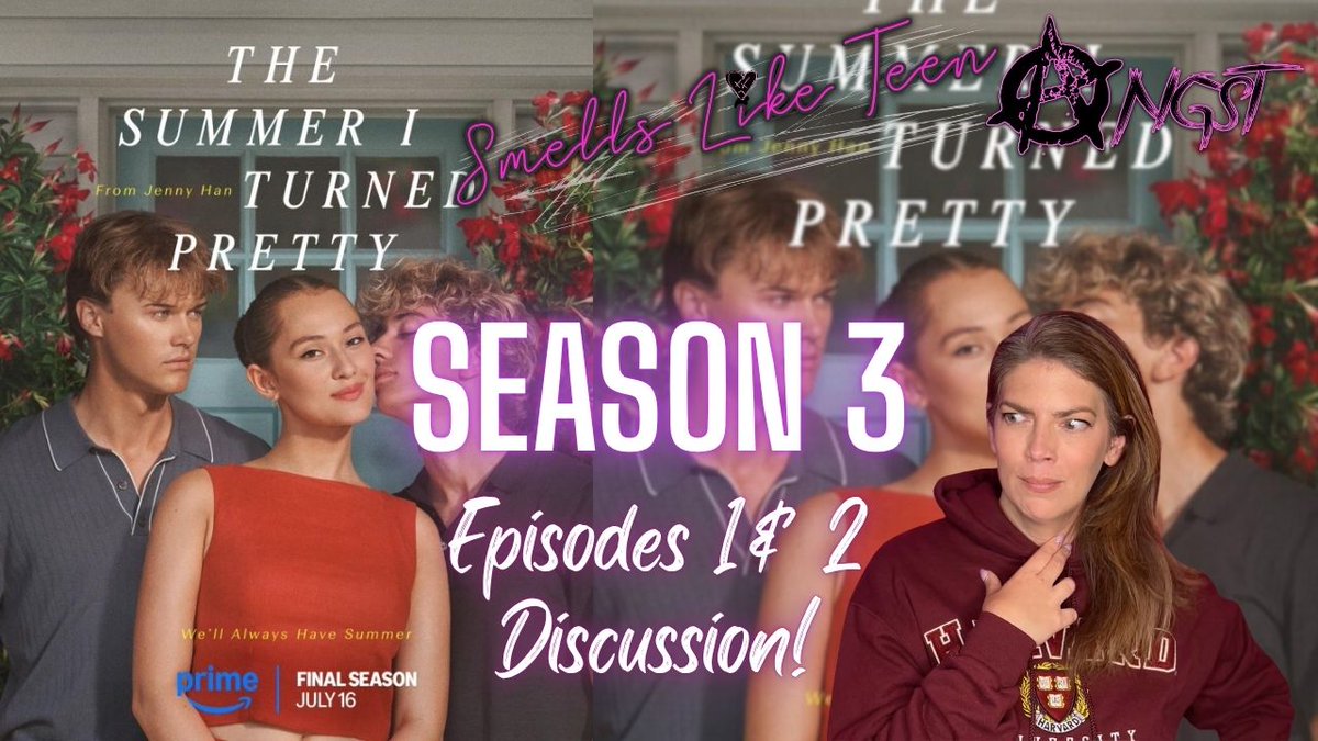 SLTAngst's tweet image. We are watching #TheSummerITurnedPretty along with you. Join us every week for our discussion on the events in Cousin's Beach! This week, Sarah is here to discuss the first 2 episodes of Season 3 of The Summer I Turned Pretty!
Thanks For Watching!
--►bit.ly/3TKIqS5