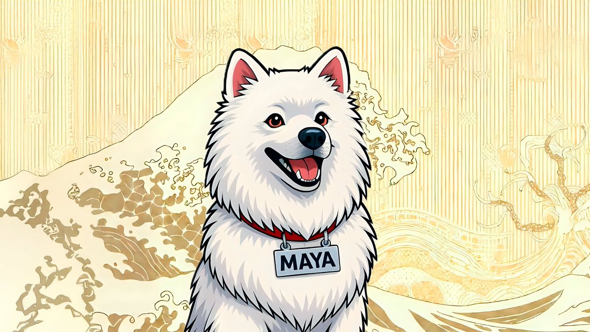 $MAYA isn’t just another dog on the blockchain, she’s pawsitively iconic. 💫

She’s fluffy, friendly, and ready to lead the best community on X. 🐩

Do you love belly rubs, good vibes, and meme magic? ✨
Then join our Telegram community! 📲

t.me/MayaSamoyed