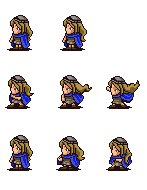 hypnoss's tweet image. 戦闘アニメも作成してた！
動かす作業は楽しいね。
#ゲーム制作 #indedev