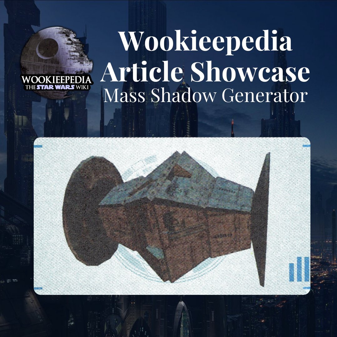 WookOfficial's tweet image. 🎙️ Wookieepedia's audio article series continues with two new entries!
Oro-weave: youtube.com/watch?v=x4bpbp…
Mass Shadow Generator: youtube.com/watch?v=Iid68J…
#StarWars #Wookieepedia