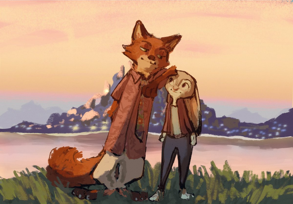 Okay done a background #zootopia2 #wildehopps