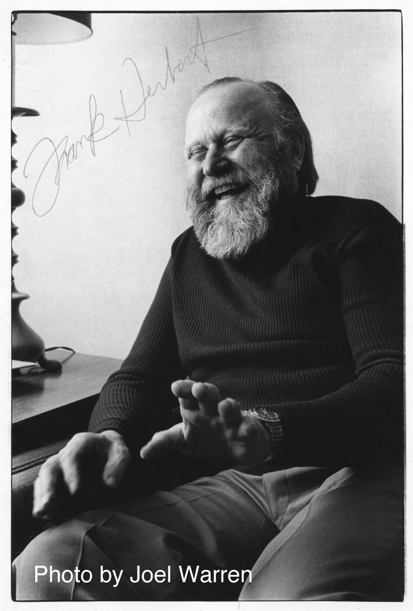CeaddaOfMercia's tweet image. Frank Herbert is an underrated vintage style icon. True sleeper build.