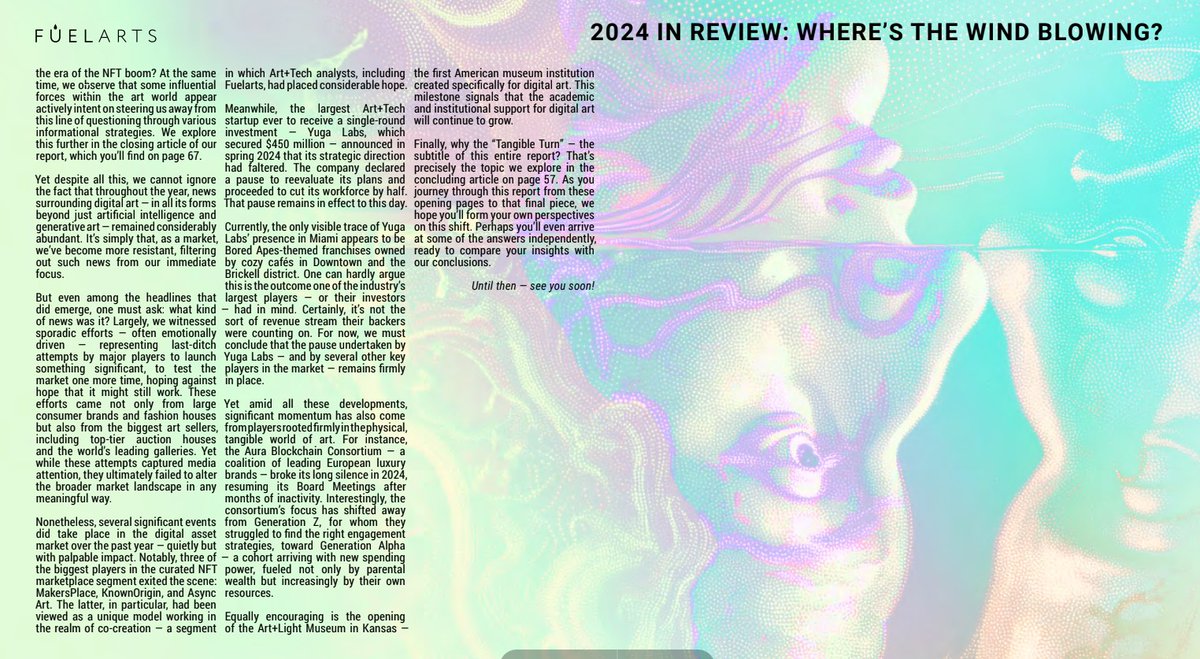 alain servais (@aservais1) on Twitter photo What an outstanding and indispensable source of data and analysis🤩🤩#MustRead: FUELARTS ART+Tech Startups Report 2025 <a href="/mgerlis/">Melanie Gerlis</a> <a href="/kabirjhala/">Kabir Jhala</a> <a href="/artdetective/">Katya Kazakina</a> <a href="/DanielCassady/">Daniel Cassady</a> <a href="/the_gray_market/">Tim Schneider</a> drive.google.com/file/d/1lCBkSs… What an outstanding and indispensable source of data and analysis🤩🤩#MustRead: FUELARTS ART+Tech Startups Report 2025 <a href="/mgerlis/">Melanie Gerlis</a> <a href="/kabirjhala/">Kabir Jhala</a> <a href="/artdetective/">Katya Kazakina</a> <a href="/DanielCassady/">Daniel Cassady</a> <a href="/the_gray_market/">Tim Schneider</a> drive.google.com/file/d/1lCBkSs…