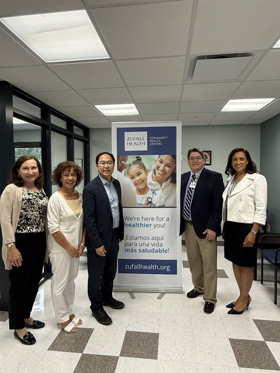 SenatorAndyKim's tweet image. Today, I toured the Zufall community health center in Bridgewater, NJ and talked with both doctors and patients about the critical services they provide.
Republicans’ vote to gut health care in the passage of the Big Disastrous Bill directly harms places like Zufall and the…
