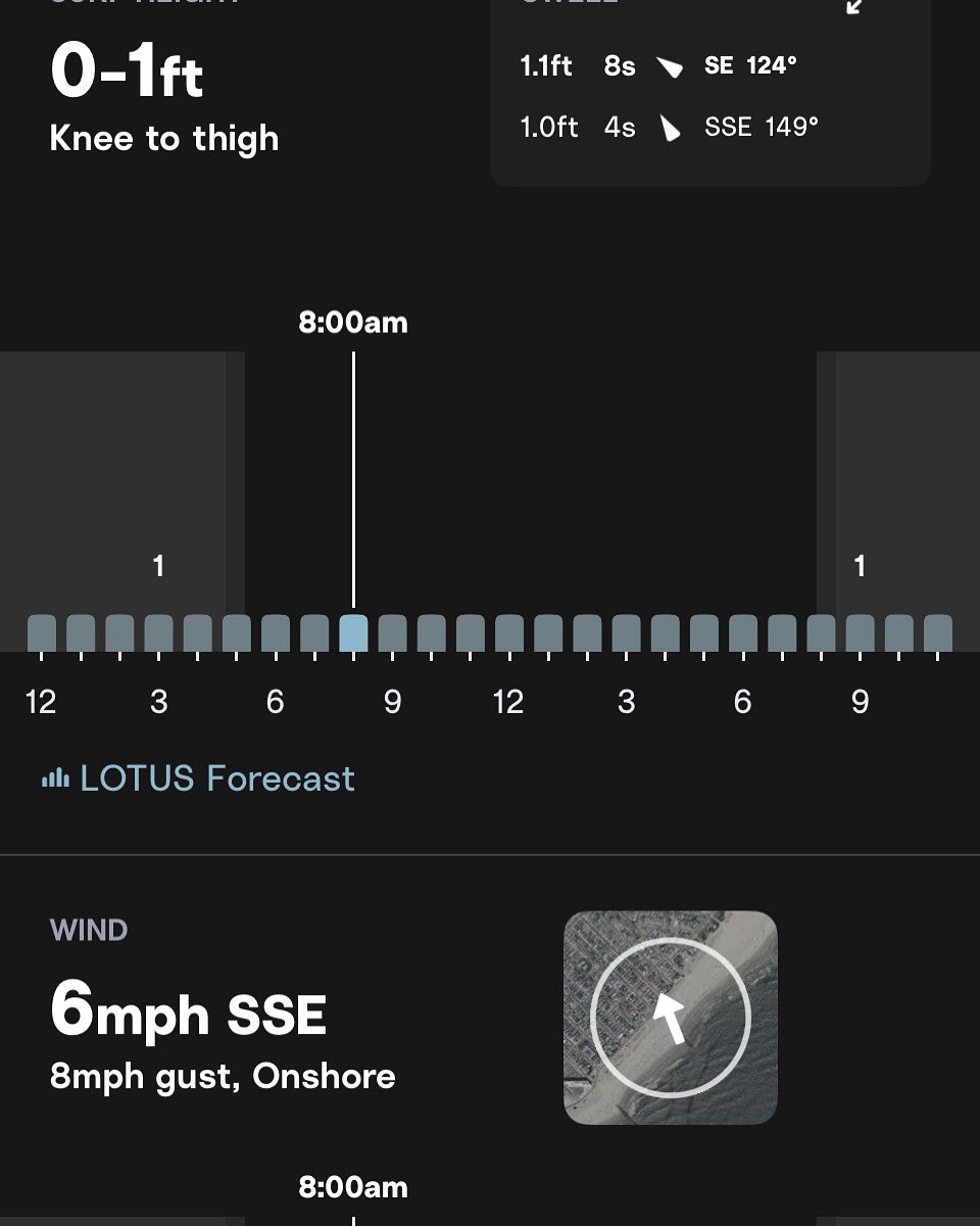 #OCSC Looking great for tomorrow AM, water back to 73