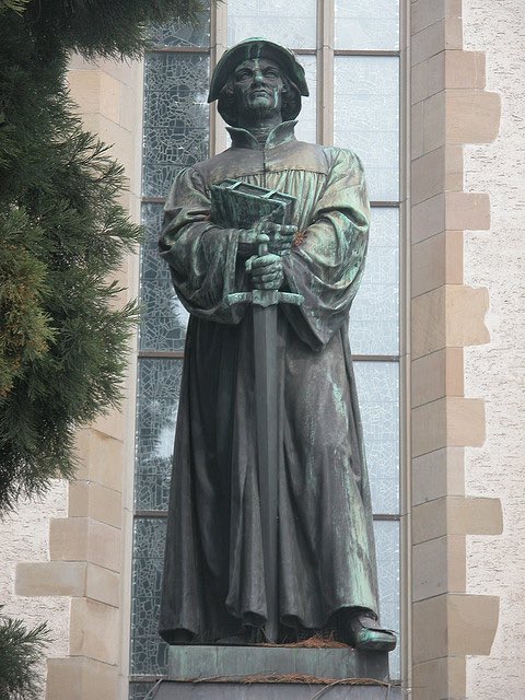tlloydcline's tweet image. “The 16th century knew little of the effete, pacifistic, moralizing cleric of modern caricature.”- Steven Ozment, “Protestants”