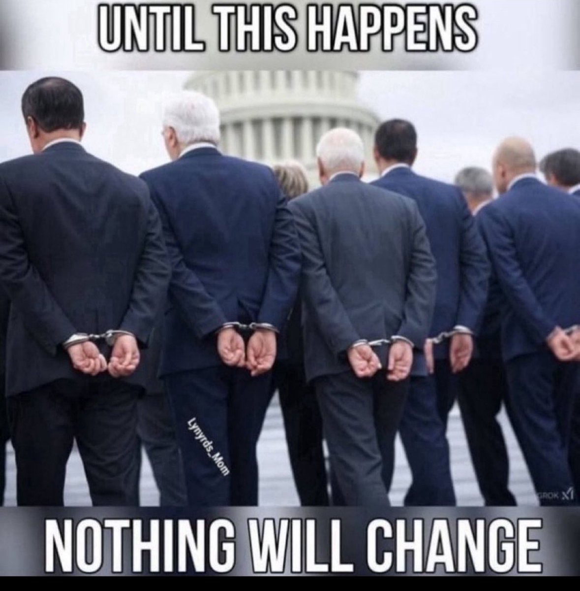 Arrest them all, starting at the top with Obama.