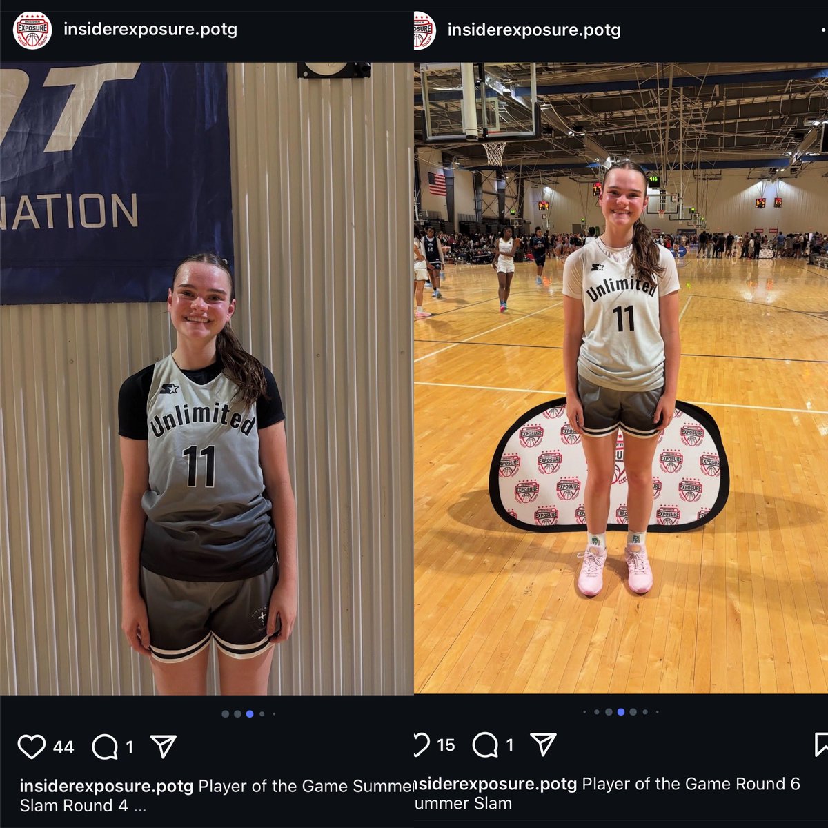 Macy Basford (@macybasford) on Twitter photo Day one of ATL Summer Slam complete!
17U went 2-0!
2x <a href="/InsiderExposure/">InsiderExposure</a> player of the game
Game 1: 27pts đź’Łđź’Łđź’Łđź’Łđź’Łđź’Łđź’Ł
Game 2: 19pts đź’Łđź’Łđź’Łđź’Łđź’Ł
<a href="/TeamUnlimited16/">Team Unlimited</a>
<a href="/CoachTealDavis/">CoachTealDavis</a>
<a href="/CoachRickReeves/">Rick Reeves</a>
<a href="/MilliganWBB/">Milligan Women’s Basketball</a>
<a href="/_CoachAsh_/">Gage Ash</a>
<a href="/coachcupp33/">mitch cupples</a> Day one of ATL Summer Slam complete!
17U went 2-0!
2x <a href="/InsiderExposure/">InsiderExposure</a> player of the game
Game 1: 27pts đź’Łđź’Łđź’Łđź’Łđź’Łđź’Łđź’Ł
Game 2: 19pts đź’Łđź’Łđź’Łđź’Łđź’Ł
<a href="/TeamUnlimited16/">Team Unlimited</a>
<a href="/CoachTealDavis/">CoachTealDavis</a>
<a href="/CoachRickReeves/">Rick Reeves</a>
<a href="/MilliganWBB/">Milligan Women’s Basketball</a>
<a href="/_CoachAsh_/">Gage Ash</a>
<a href="/coachcupp33/">mitch cupples</a>