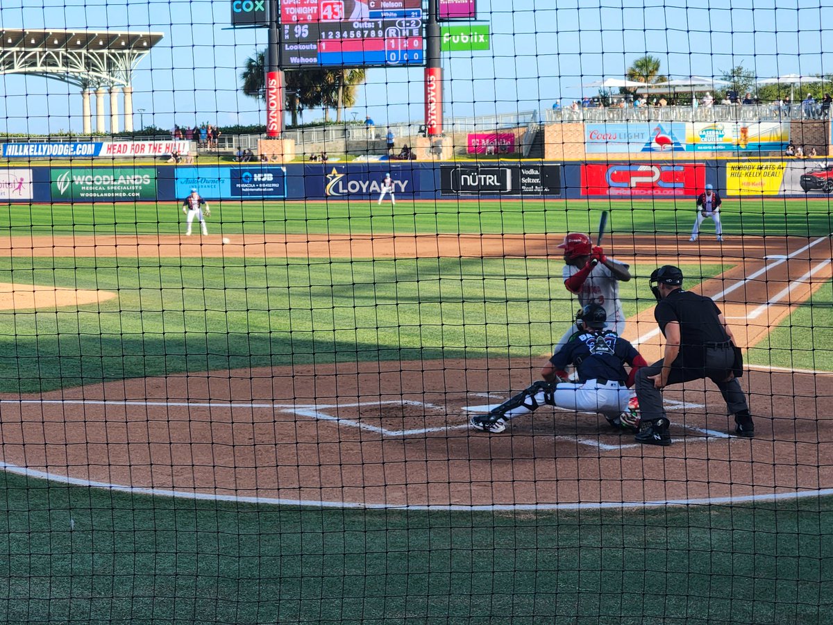 BonzaiEntertainment (@bonzaient) on Twitter photo Play ball
Look at that shot.
It's shaping up to be a great game!
(It was only a foul ball)
<a href="/VisitPensacola/">Pensacola Florida</a> <a href="/BlueWahoosBBall/">Pensacola Blue Wahoos</a> <a href="/MiLB/">Minor League Baseball</a> Play ball
Look at that shot.
It's shaping up to be a great game!
(It was only a foul ball)
<a href="/VisitPensacola/">Pensacola Florida</a> <a href="/BlueWahoosBBall/">Pensacola Blue Wahoos</a> <a href="/MiLB/">Minor League Baseball</a>