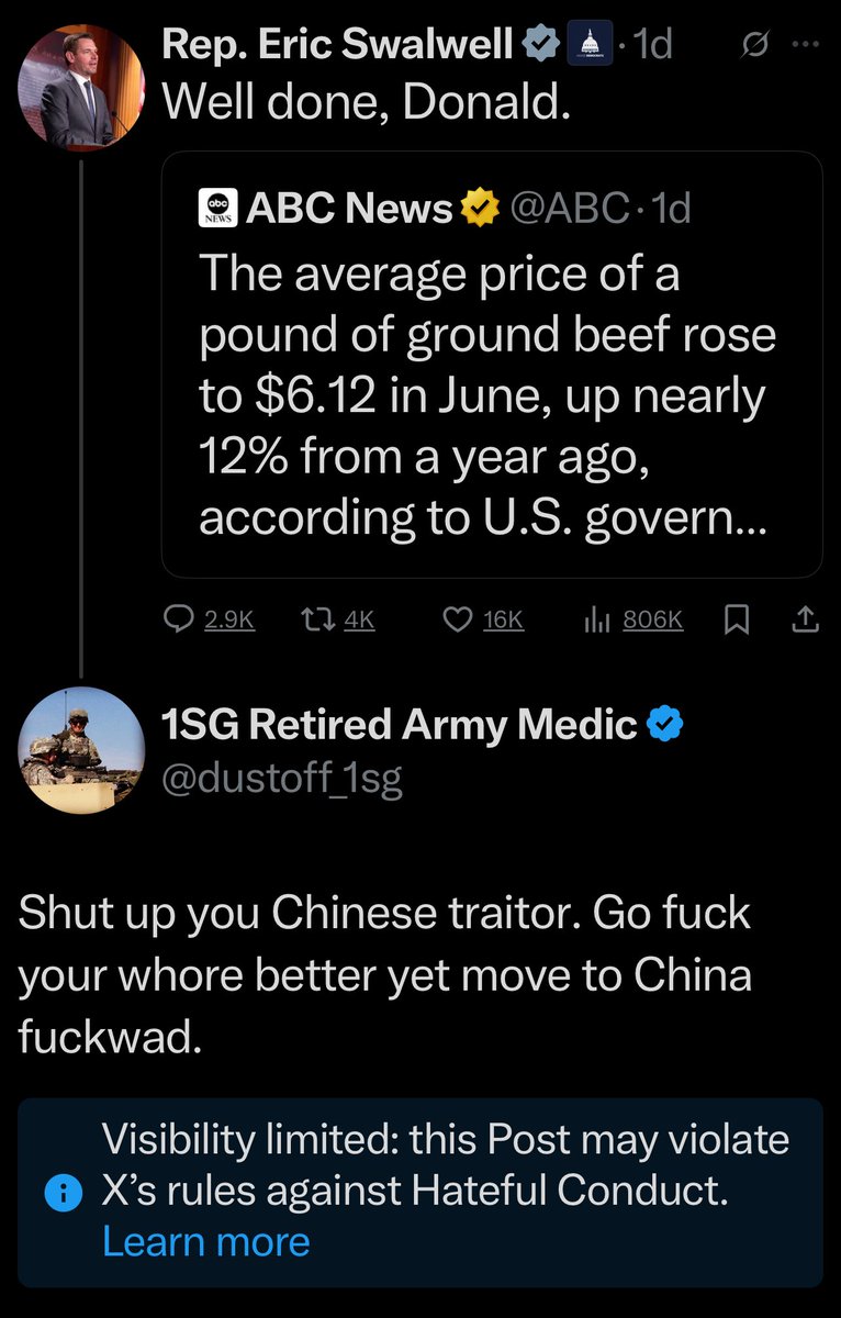 dustoff_1sg's tweet image. I guess X is back to its bullshit liberal protection. Fuck this @elonmusk glad I am not going to fund this platform anymore.