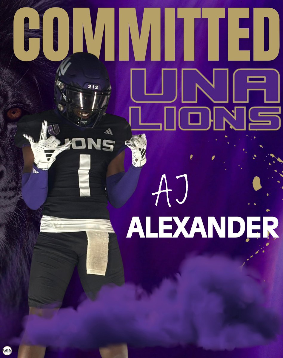 DothanWolvesFB's tweet image. Congrats to @AJAlexanderRB on his commitment to @UNAFootball . Great teammate, great worker, selfless & straight baller on the field! @CoachJohnson52 @BrentDearmon @Coach_LukeRoth #MYUT