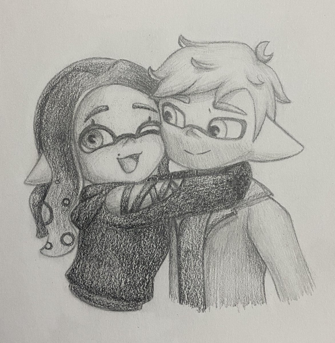 Ale_7l3's tweet image. Pencil commi for @IkaMirimango