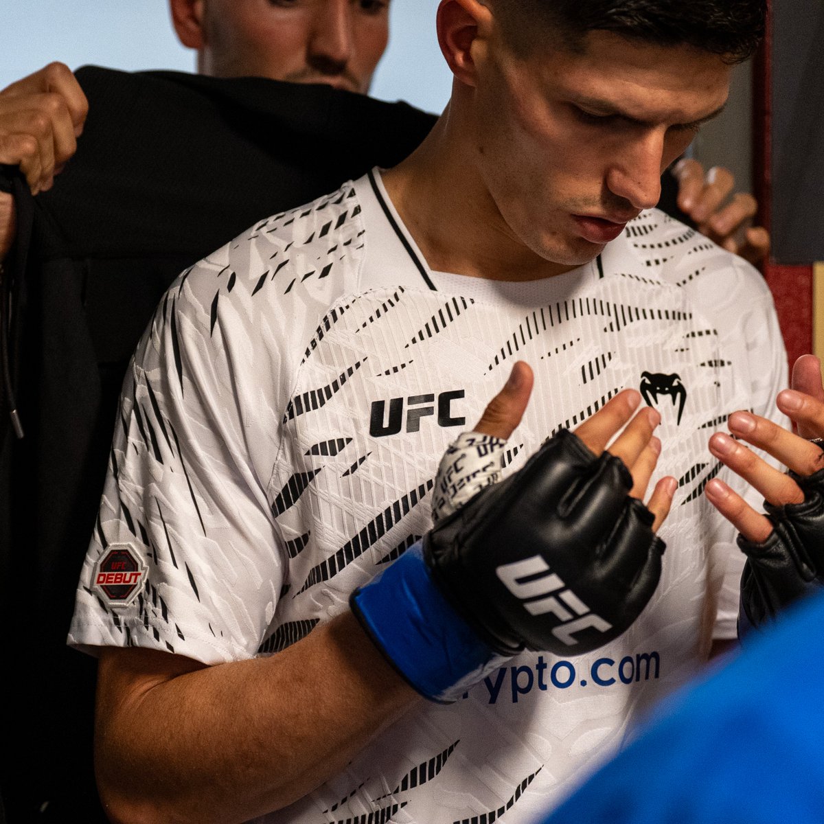 ufc's tweet photo. A debut everyone is excited for 👀

Islam Dulatov closes out the #UFC318 Early Prelims 👊

[ #UFC318 | LIVE NOW on ESPN2 &amp; @ESPNPlus ] https://t.co/lMAUabV4dY