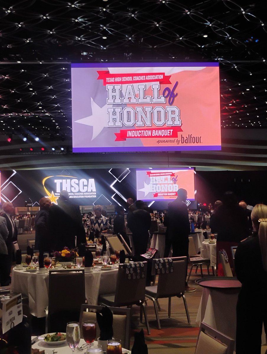 Where it all starts! Kicking off <a href="/THSCAcoaches/">THSCA</a> convention!