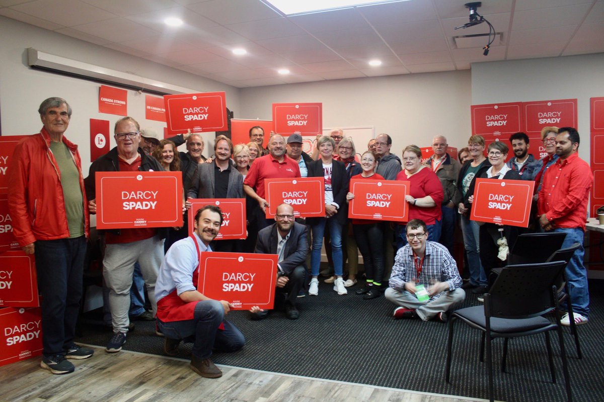 EleanorO_MP's tweet image. Incredible turnout at today’s campaign launch! Battle River-Crowfoot is ready for real change.
Join Team Darcy to help build Canada Strong and send Darcy to Ottawa on August 18.