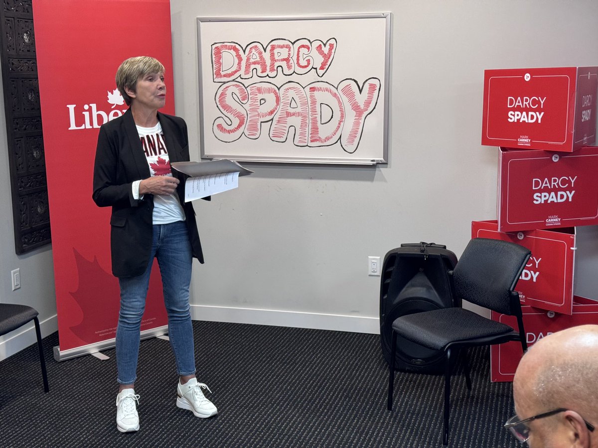 EleanorO_MP's tweet image. Incredible turnout at today’s campaign launch! Battle River-Crowfoot is ready for real change.
Join Team Darcy to help build Canada Strong and send Darcy to Ottawa on August 18.