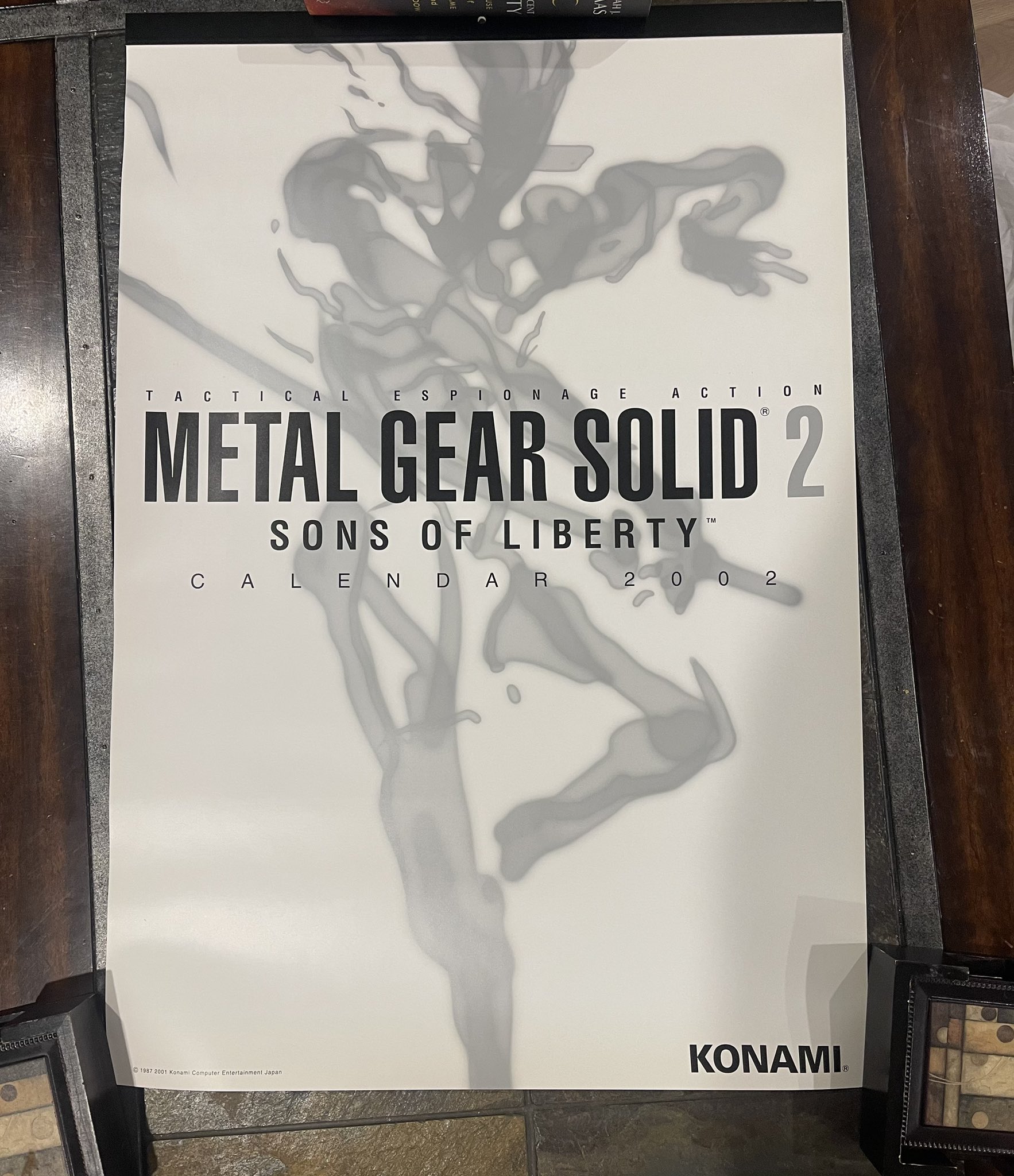 メタルギアソリッド2　カレンダー1・2月 MetalGearUzi on X: 