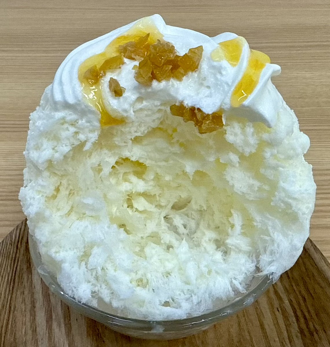 kakigorar's tweet image. 【鮫麗（京王百貨店 新宿店 Keioスイーツ博覧会）】
@東京-新宿駅から徒歩1分

レモンクリームチーズ