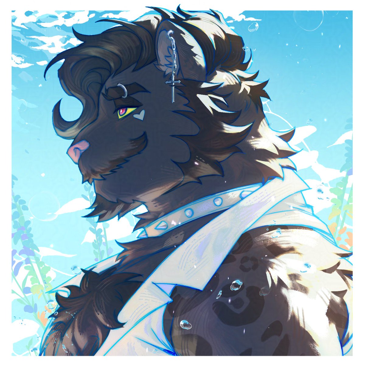 I got a super pretty piece of my sona, Vixent, from <a href="/cafurccino/">◥ tocino</a>  

TYSM AGAINN I LOVE IT SM 🥺🫶