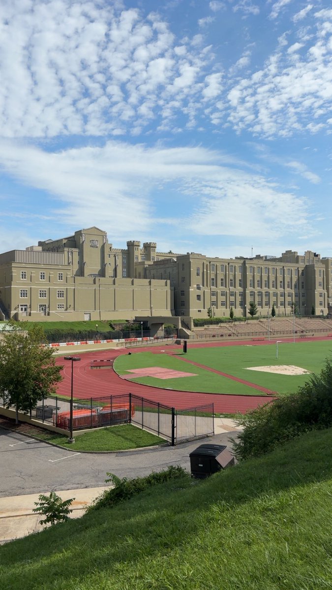 Had an amazing camp today at VMI! Thank you for putting on a great camp, excited to move forward and grow this relationship.<a href="/VMIAthletics/">VMI Athletics</a> <a href="/CoachJonesK/">Keith Jones</a> <a href="/Coach_M_Newton/">Mike Newton</a> <a href="/CoachHamp__/">Coach AJ Hampton</a>