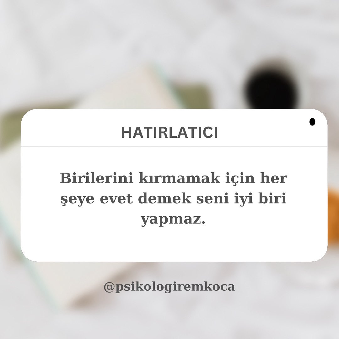 Her şeye "evet" demek seni iyi biri yapmaz.