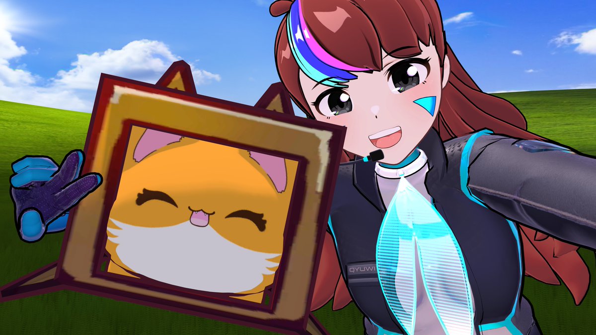 Qyuwi_Ai's tweet image. Me and @ShopowVR - new video SOON :3
#VTuber #VRChat