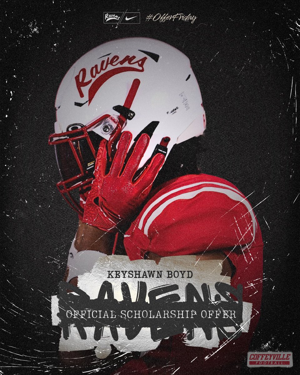 KeyShawn_Boyd8's tweet image. AFTER A GREAT CONVERSATION WITH @Coach_DreB IM BLESSED TO RECEIVE A OFFER FROM @Red_Raven_FB @CHS_Tiger_FB
