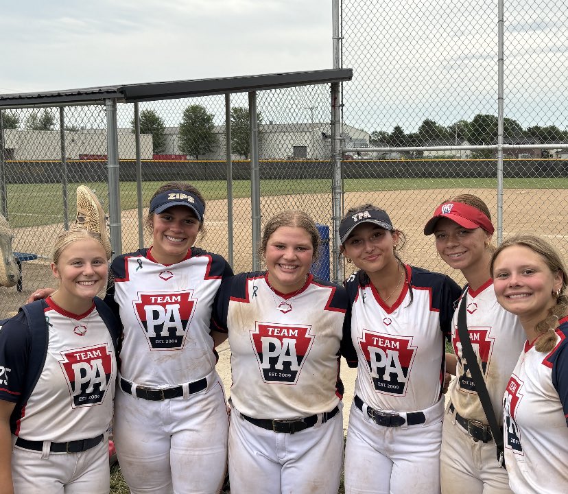 PVS Baseball (@pvsbaseball) on Twitter photo A lot of juice 🧃 in one photo!!!
PVS Girls playing for <a href="/teampafastpitch/">Team Pennsylvania Fastpitch</a> today 🔥🔥🔥🔥🔥🔥🔥🔥🔥🔥
Left to right 🇺🇸🇺🇸🇺🇸🇺🇸🇺🇸🇺🇸🇺🇸
<a href="/CavenaughMaddie/">Maddie Cavenaugh 2025</a> : <a href="/SRU_Softball/">Slippery Rock Softball</a>
<a href="/sydneyselker/">Sydney Selker</a>: <a href="/ZipsSB/">Akron Zips Softball</a>
<a href="/AddyNigut/">addy nigut</a> : uncommitted 2026 👀
<a href="/AddiBracco/">addi bracco</a> <a href="/TTU_Softball/">Tennessee Tech Softball</a>
<a href="/morganalisesky1/">morgan alisesky</a> : A lot of juice 🧃 in one photo!!!
PVS Girls playing for <a href="/teampafastpitch/">Team Pennsylvania Fastpitch</a> today 🔥🔥🔥🔥🔥🔥🔥🔥🔥🔥
Left to right 🇺🇸🇺🇸🇺🇸🇺🇸🇺🇸🇺🇸🇺🇸
<a href="/CavenaughMaddie/">Maddie Cavenaugh 2025</a> : <a href="/SRU_Softball/">Slippery Rock Softball</a>
<a href="/sydneyselker/">Sydney Selker</a>: <a href="/ZipsSB/">Akron Zips Softball</a>
<a href="/AddyNigut/">addy nigut</a> : uncommitted 2026 👀
<a href="/AddiBracco/">addi bracco</a> <a href="/TTU_Softball/">Tennessee Tech Softball</a>
<a href="/morganalisesky1/">morgan alisesky</a> :