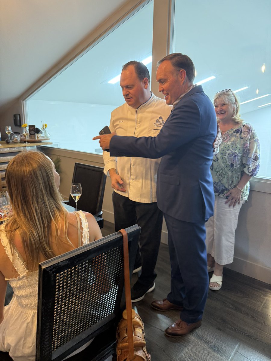 TarletonPrez's tweet image. This afternoon we had the wonderful opportunity to experience world-class chocolate at Hill Country Chocolate! A huge thank you to Doctor Dan McCoy (Tarleton State alumnus) for hosting us at his amazing venue 馃崼 馃挏
#TarletonState #BleedPurple #Tarleton125