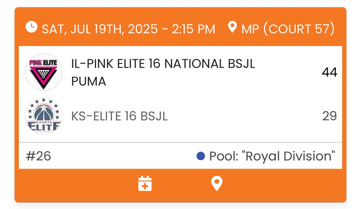 pinkelitebasketball (@pinkeliteclub) on Twitter photo 2027 National Puma NXT defeats
KS-Elite 💪🏻 <a href="/lelanie_posada/">Lelanie_Posada</a> <a href="/EmmaBirsa/">Emma Birsa</a> <a href="/EmmaRodgers2027/">Emma Rodgers</a> <a href="/akritzer_09/">Annabelle Kritzer</a> <a href="/AubreySpy11/">Aubrey Spychalski</a> <a href="/amanimeeks3/">Amani Meeks</a> <a href="/MaceyM2027/">Macey Mills</a> <a href="/MiaMolis/">Mia Molis</a> <a href="/NicoleD2027/">Nicole Douglas</a> <a href="/KennadyKotowski/">Kennady Kotowski</a> <a href="/_CoachAHill/">Coach Antwan Hill</a> <a href="/PRO16G/">NXTPRO Girls League</a> 2027 National Puma NXT defeats
KS-Elite 💪🏻 <a href="/lelanie_posada/">Lelanie_Posada</a> <a href="/EmmaBirsa/">Emma Birsa</a> <a href="/EmmaRodgers2027/">Emma Rodgers</a> <a href="/akritzer_09/">Annabelle Kritzer</a> <a href="/AubreySpy11/">Aubrey Spychalski</a> <a href="/amanimeeks3/">Amani Meeks</a> <a href="/MaceyM2027/">Macey Mills</a> <a href="/MiaMolis/">Mia Molis</a> <a href="/NicoleD2027/">Nicole Douglas</a> <a href="/KennadyKotowski/">Kennady Kotowski</a> <a href="/_CoachAHill/">Coach Antwan Hill</a> <a href="/PRO16G/">NXTPRO Girls League</a>