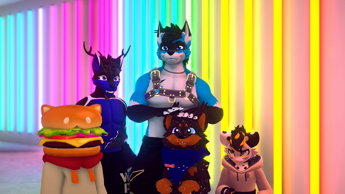 KriegarWolf's tweet image. SATURDAYZ ARE FOR DA BOIZZZ!!!! Goin live in five in VRC for a game night with my HOMIES!!! come watch and support this wuffer!!! #furry #furries #VRChat 

Link: twitch.tv/kriegarwolf