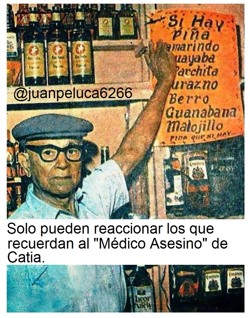 El "Médico As3sino" de Catia se refiere a Ricardo Carvajal, un famoso vendedor de guarapita en Cati

Conocido popularmente como el "Médico Asesino" debido a la potencia de sus bebidas de guarapita

Quienes lo conocieron lo describen como un hombre alegre, pacífico y emprendedor