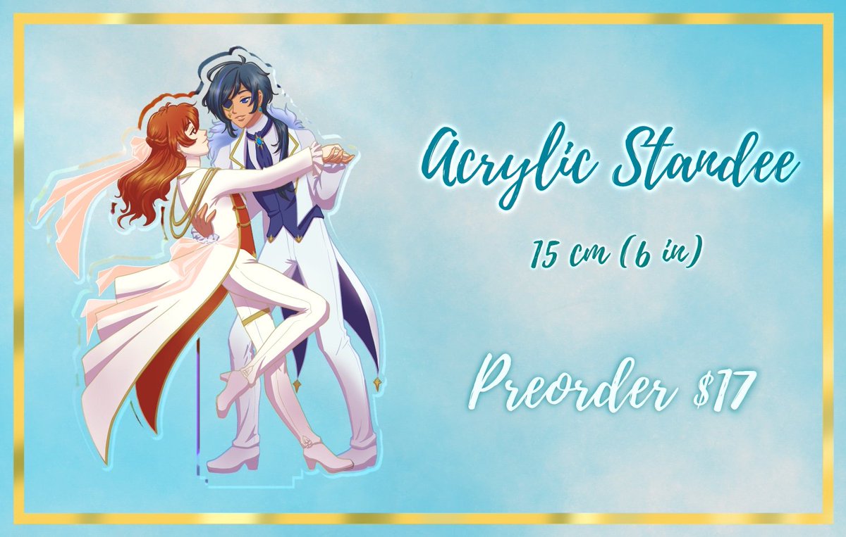 Star_of_Glass's tweet photo. Just in case, I'm right now @ #KaelucCon and opened preorders for this acrylic standee (ﾉ◕ヮ◕)ﾉ*:・ﾟ✧
You can check it on my store https://t.co/a4vw2XzcgM

Also, you can visit my booth at the event, I tried to recreate a beach weeding there (  ´,,•ω•,,) https://t.co/3ILqMigryK