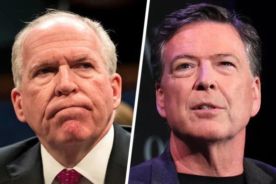 🚨🚨 BREAKING: John Brennan and James Comey reportedly in talks with prosecutors and FLIPPING on Barack Obama in the DOJ’s Russiagate investigation. Obama indictments on charges of TREASON, ESPIONAGE AND SEDITIOUS CONSPIRACY are IMMINENT. They are going to make a deal as happens
