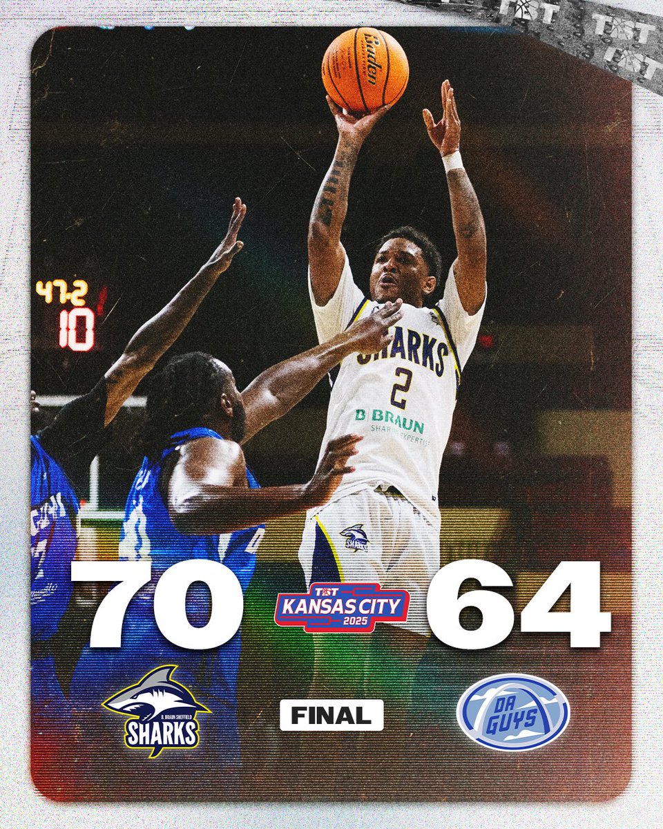 TBT (@thetournament) on Twitter photo WHAT A GAME. <a href="/SheffieldSharks/">B. Braun Sheffield Sharks</a> pull off the insane 17 point comeback to get a win in their TBT debut! 🔥🔥🔥 WHAT A GAME. <a href="/SheffieldSharks/">B. Braun Sheffield Sharks</a> pull off the insane 17 point comeback to get a win in their TBT debut! 🔥🔥🔥