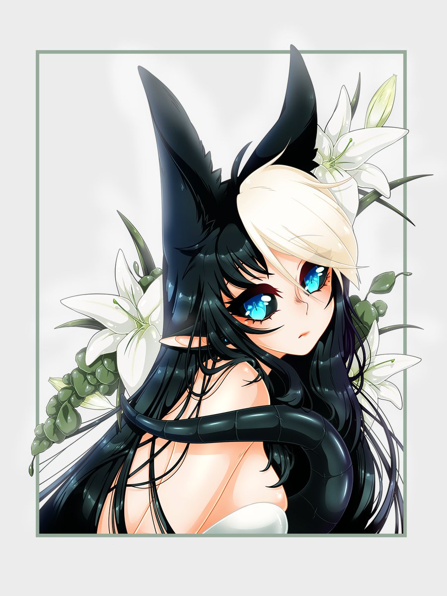 CafeBuggu's tweet photo. Elegance. Beyond the White Lilies. #Vgen #VGenChallenge https://t.co/YiBMIZPDTm