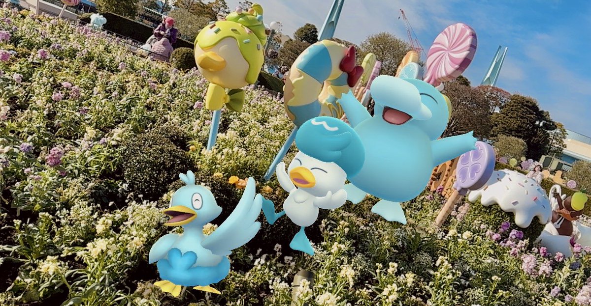 GameUmuya's tweet image. アヒルの子らが集まって🪿
#PokemonGOCommunityDay
#GOsnapshot
#GOsnapshotCelebration
#ARoftheCommunityDay